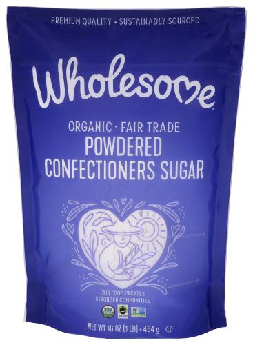 Wholesome Sugar Powder Organic Ftc - 16 Oz (6 Units)