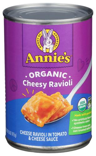 Annies Homegrown Pasta Ravioli Cheesy - 15 Oz (12 Units)
