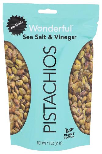 Wonderful Pistachios Pistachios Salt Vinegar - 11 Oz (12 Units)