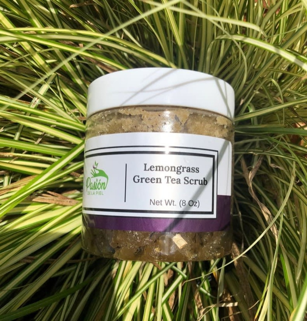 pasiondelapiel: Body Scrub Lemongrass Green Tea 2oz