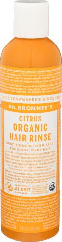 Dr Bronner Hair Rinse Citrus Organic - 8 Oz (3 Units)