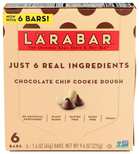 Larabar Bar Chc Chp Ckie Dgh 6Pk - 9.6 Oz (8 Units)
