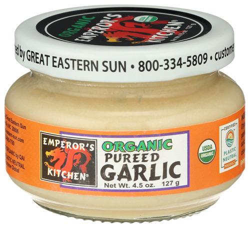 Emperors Kitchen Garlic Puree Empr Kitchen Organic - 4.5 Oz (12 Units)