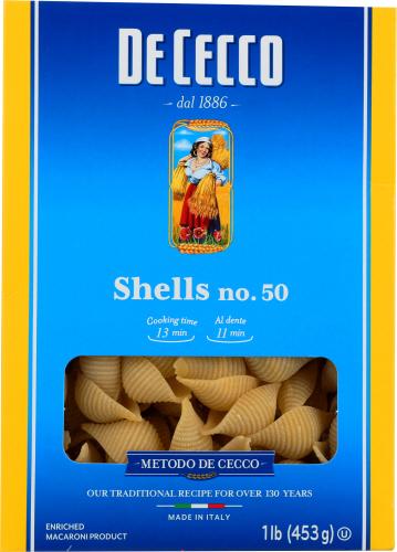 De Cecco Pasta Shells - 16 Oz (12 Units)