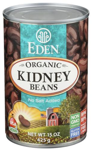 Eden Foods Bean Can Kidney Ns Organic - 15 Oz (12 Units)