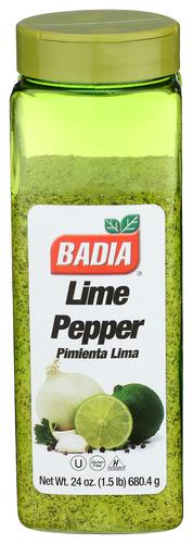 Badia Seasoning Pepper Lime - 24 Oz (4 Units)