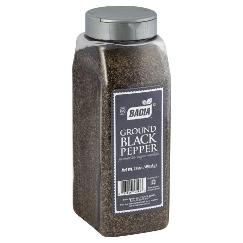 Badia Pepper Black Grnd - 16 Oz (6 Units)