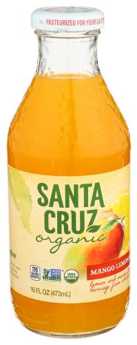 Santa Cruz Lemonade Mango - 16 Fo (8 Units)