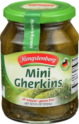 Hengstenberg Pickle Gherkins Mini - 12.5 Oz (12 Units)