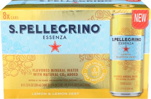 San Pellegrino Water Essenza Spk Lmn 8Pk - 89.26 Fo (3 Units)