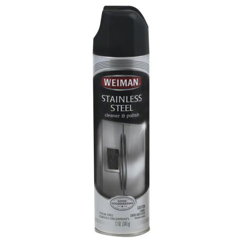 Weiman Cleaner Stainless Steel - 12 Oz (6 Units)