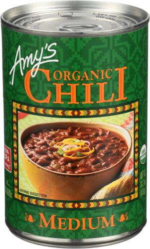 Amys Chili Medium  Organic - 14.7 Oz (12 Units)