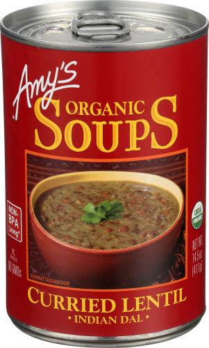 Amys Soup Crried Lntl Organic - 14.5 Oz (12 Units)