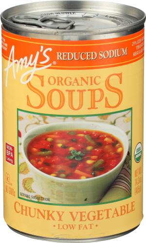 Amys Soup Vgtbl Chunky Ls Organic - 14.3 Oz (12 Units)