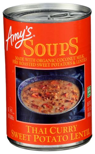 Amys Sup Thi Cry Sweet Lntl Organic - 14.1 Oz (12 Units)