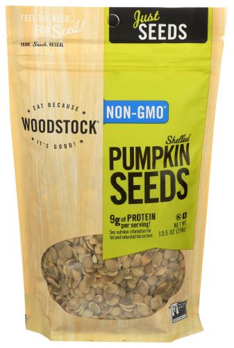Woodstock Seeds Pumpkin Shell Unslt - 10.5 Oz (8 Units)