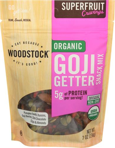 Woodstock Trail Mix Goji Gtr Snk Mx - 7 Oz (8 Units)