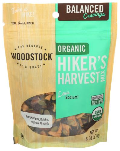 Woodstock Mix Harvest Hikers Organic - 6 Oz (8 Units)