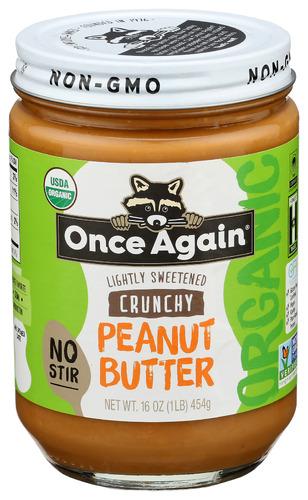 Once Again Butter Peanut Crunch Organic - 16 Oz (6 Units)