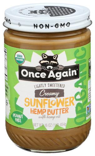 Once Again Butter Sunflwr Hemp Organic - 16 Oz (6 Units)