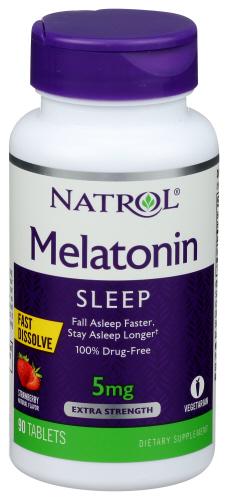 Natrol Melatonin 5Mg Fst Dslv - 90 Tb (1 Units)