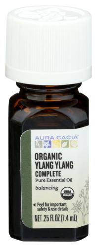 Aura Cacia Essential Oil Ylang Ylang - 0.25 Oz (1 Units)