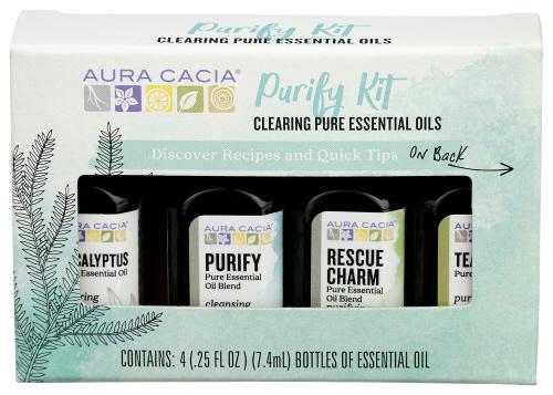 Aura Cacia Kit Essential Oil Purify - 1 Fo (1 Units)