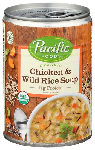 Pacific Foods Soup Chicken Wild Rice Organic - 16.3 Oz (12 Units)