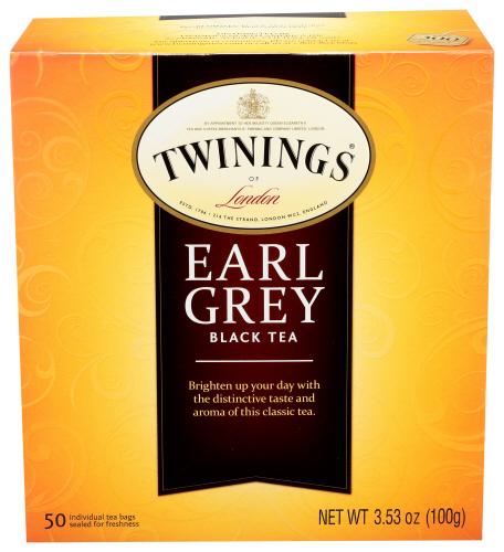 Twining Tea Tea Earl Grey - 50 Bg (6 Units)