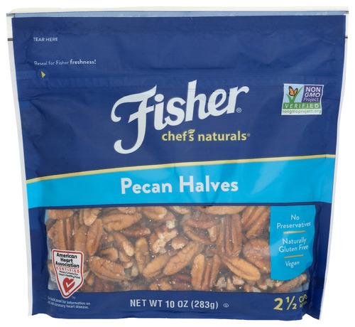 Fisher Pecan Halves - 10 Oz (7 Units)