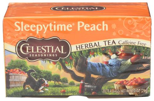 Celestial Seasonings Tea Peach Sleepytime - 20 Bg (6 Units)