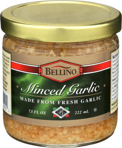 Bellino Garlic Minced - 7.5 Oz (12 Units)