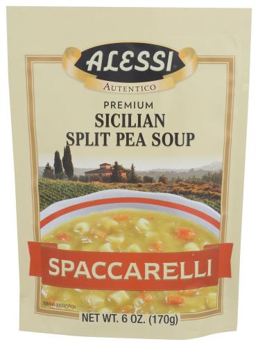 Alessi Mix Soup Split Pea - 6 Oz (6 Units)
