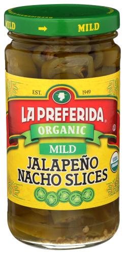 La Preferida Pepper Jlpno Slice Mild Organic - 11.5 Oz (12 Units)