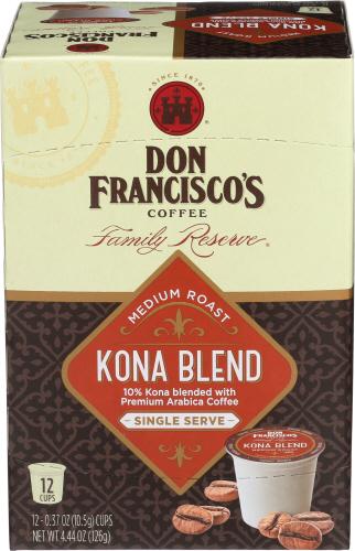 Don Francisco Coffee Kona Blend Ss - 12 Pk (6 Units)