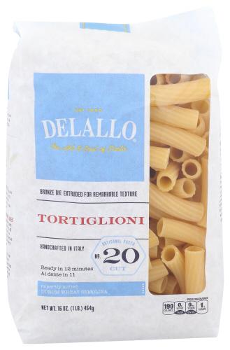 Delallo Tortiglioni #20 - 16 Oz (8 Units)