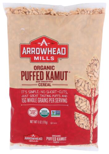 Arrowhead Mills Cereal Puff Kamut Ns Organic - 6 Oz (12 Units)