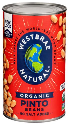Westbrae Bean Pinto Organic - 25 Oz (12 Units)