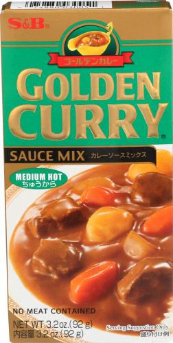 S & B Sauce Mix Medhot Gldn Cur - 3.2 Oz (12 Units)