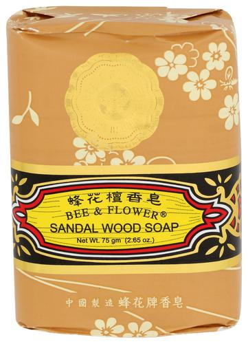 Bee & Flower Soap Bar Sandalwd - 2.65 Oz (12 Units)