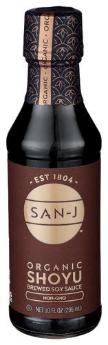 San J Sauce Shoyu Organic - 10 Oz (6 Units)
