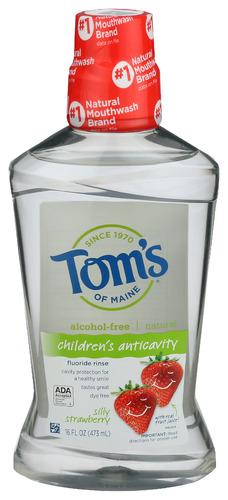 Toms Of Maine Rinse Flrd Child Strawberry - 16 Oz (3 Units)