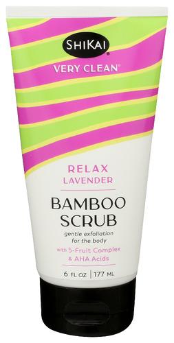 Shikai Bamboo Scrub Relax Lavend - 6 Fo (1 Units)