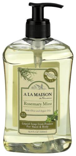 A La Maison Soap Liquid French Rsmry Mint - 16.9 Fo (1 Units)