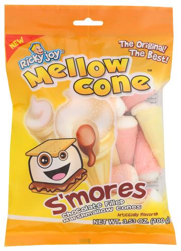 Ricky Joy Cone Mellow S'Mores - 3.53 Oz (18 Units)