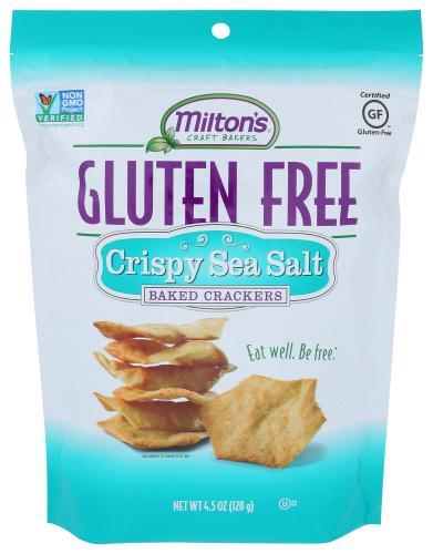 Miltons Cracker Bkd Seaslt - 4.5 Oz (12 Units)