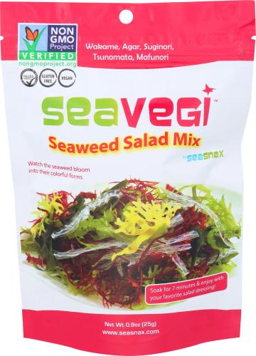 Sea Snax Seaweed Salad - 0.9 Oz (12 Units)