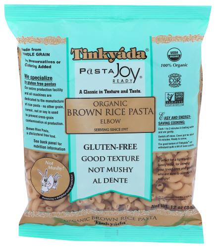 Tinkyada Pasta Brown Rice Elbow Organic - 12 Oz (12 Units)