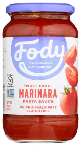 Fody Food Co Sauce Pasta Marinara - 19.4 Oz (6 Units)