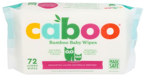 Caboo Wipe Baby Bmbo Flip Top - 72 Pk (12 Units)